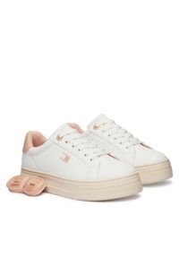 TOMMY HILFIGER - Tommy Hilfiger Sneakersy T3A9-34258-1355 Biały. Kolor: biały. Materiał: skóra #2