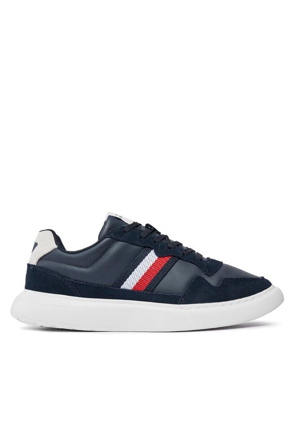 TOMMY HILFIGER - Sneakersy Tommy Hilfiger. Kolor: niebieski