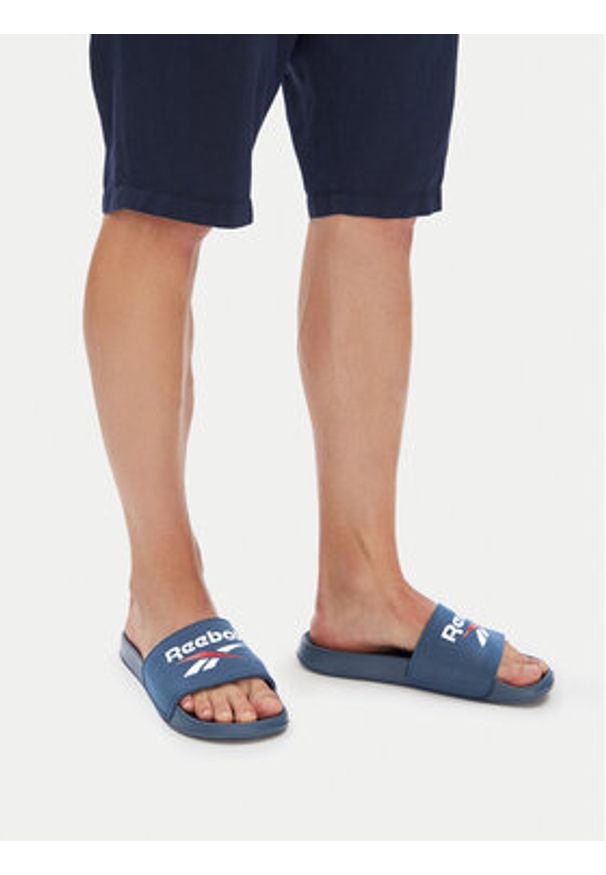 Reebok Klapki CEO-SS25-3C069-2 Granatowy. Kolor: niebieski. Materiał: syntetyk