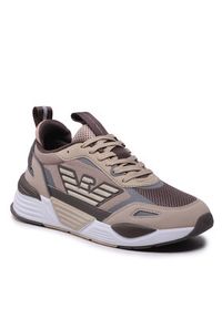 EA7 Emporio Armani Sneakersy X8X070 XK165 S310 Beżowy. Kolor: beżowy. Materiał: materiał #3