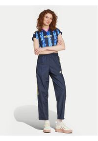 Adidas - adidas T-Shirt Tiro Cut 3-Stripes IX3728 Niebieski Slim Fit. Kolor: niebieski. Materiał: syntetyk