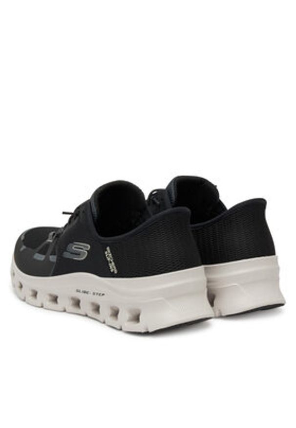 skechers - Skechers Sneakersy Glide-Step Pro- 232930/BLK Czarny. Kolor: czarny. Materiał: materiał