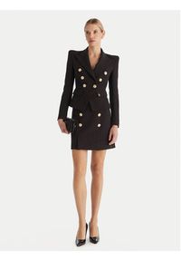 Babylon Marynarka S00779 Czarny Slim Fit. Kolor: czarny. Materiał: syntetyk #4