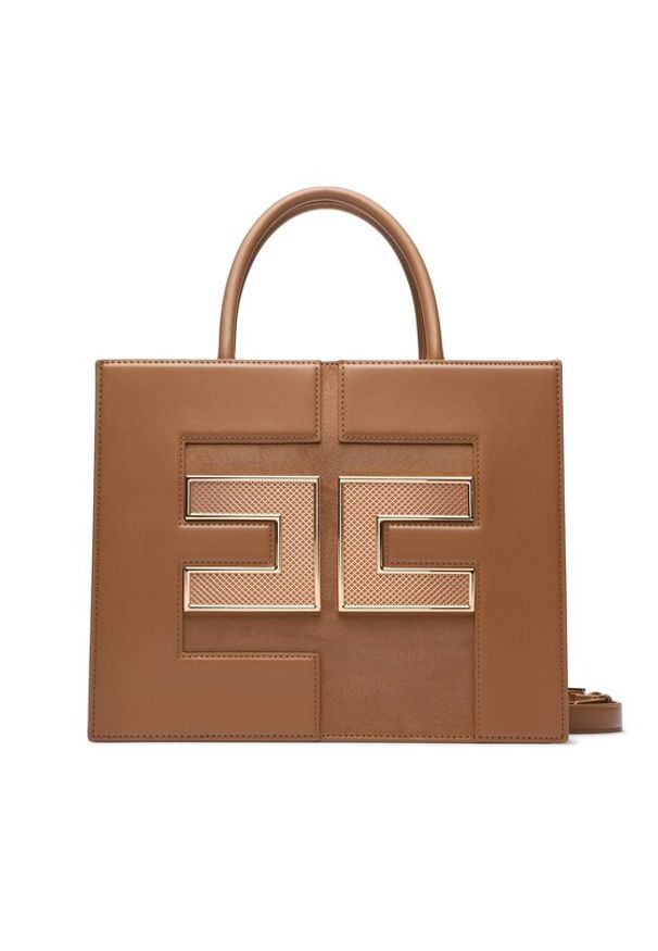 Torebka Elisabetta Franchi. Kolor: brązowy