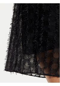 Karen by Simonsen Sukienka koktajlowa Rubina 10105170 Czarny Oversize. Kolor: czarny. Materiał: syntetyk. Typ sukienki: oversize. Styl: wizytowy #3