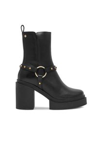 Eva Minge Botki HONDA-03 Czarny. Kolor: czarny. Materiał: skóra #1
