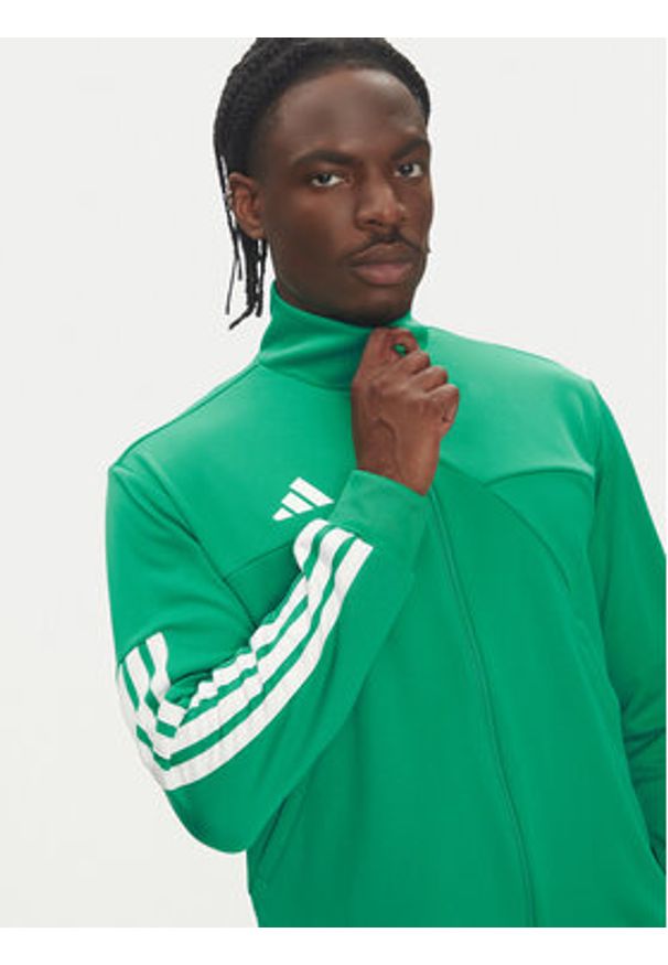 Adidas - adidas Bluza Tiro Wordmark JC7938 Zielony Regular Fit. Kolor: zielony. Materiał: syntetyk