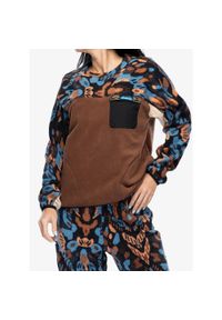 KAVU - Bluza polarowa damska Kavu Kelowna. Kolor: brązowy. Materiał: polar