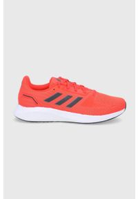 Adidas - adidas Buty kolor pomarańczowy. Nosek buta: okrągły. Zapięcie: sznurówki. Kolor: pomarańczowy. Materiał: materiał, guma, włókno. Sport: bieganie #1