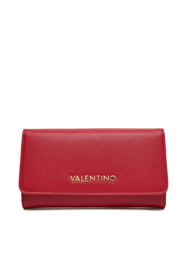 VALENTINO - Duży Portfel Damski Valentino. Kolor: czerwony
