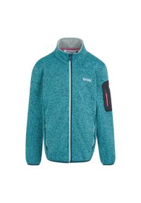 Regatta - Polar dziecięcy Newhill Fleece Jacket. Kolor: niebieski. Materiał: polar