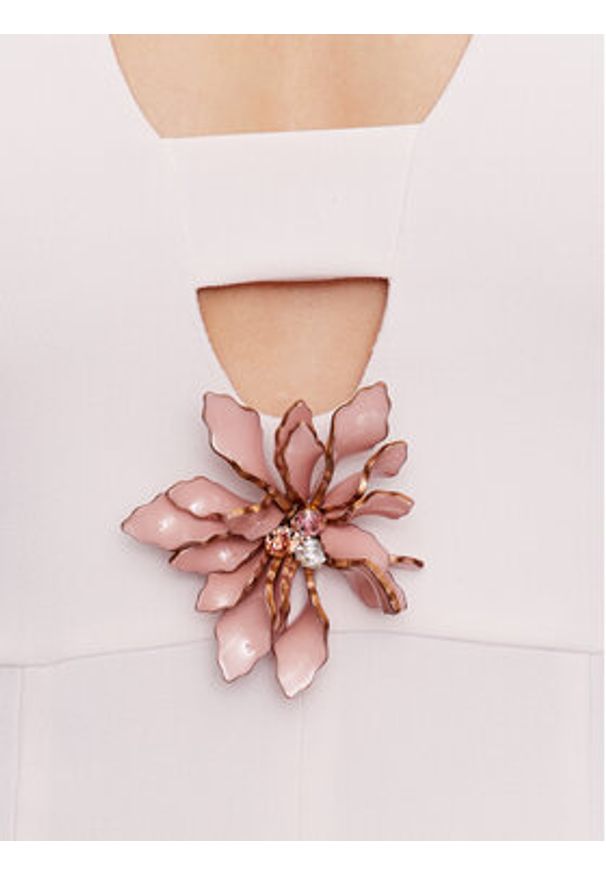 Pinko Kombinezon Tumbaya 100060 A0G Różowy Regular Fit. Kolor: różowy. Materiał: syntetyk