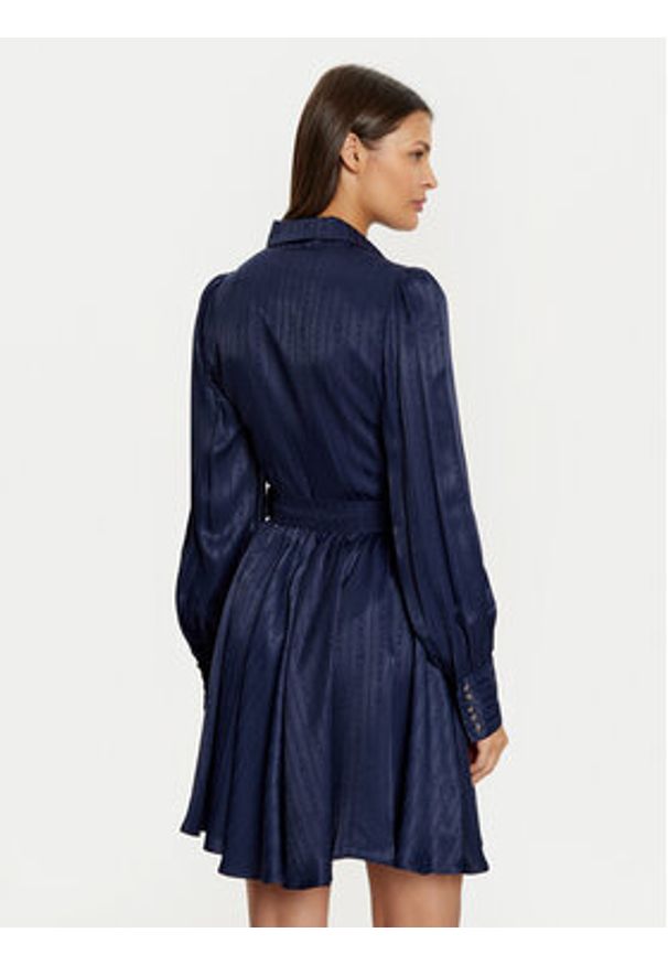 Marciano Guess Sukienka koktajlowa 5RGK22 7169A Granatowy Regular Fit. Kolor: niebieski. Materiał: wiskoza. Styl: wizytowy