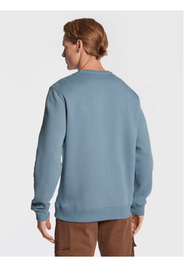 Blend Bluza Downton 20712522 Niebieski Regular Fit. Kolor: niebieski. Materiał: bawełna, syntetyk