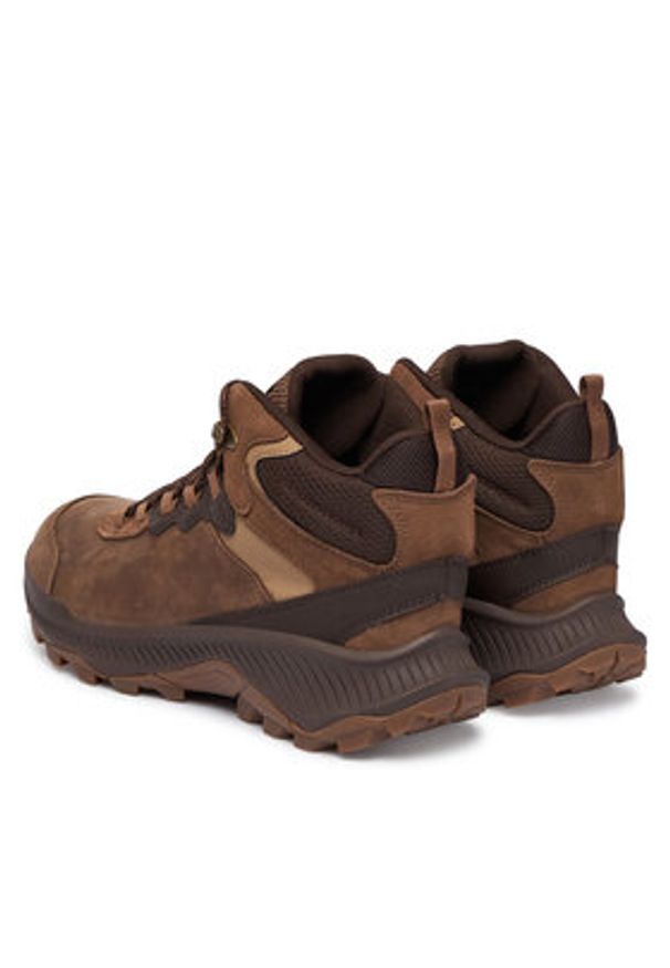 Merrell Trekkingi Speed Strike 2 Mid Wp J038073 Brązowy. Kolor: brązowy. Materiał: nubuk, skóra. Sport: turystyka piesza