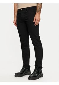 United Colors of Benetton - United Colors Of Benetton Jeansy 4MCP57BC8 Czarny Slim Fit. Kolor: czarny