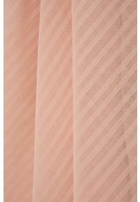Sisley szal damski kolor różowy wzorzysty. Kolor: różowy. Materiał: tkanina