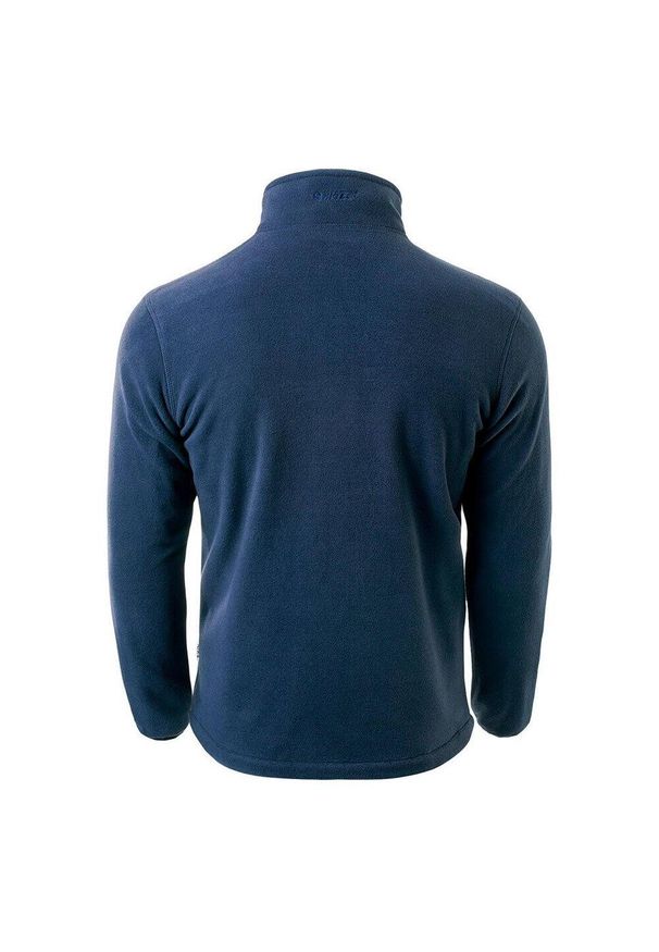 Hi-tec - Bluza Polarowa Męska Porto. Kolor: niebieski. Materiał: polar. Sezon: zima. Sport: turystyka piesza