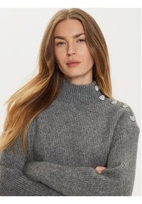 Morgan Sukienka dzianinowa 242-RMSTORI Szary Loose Fit. Kolor: szary. Materiał: syntetyk #2