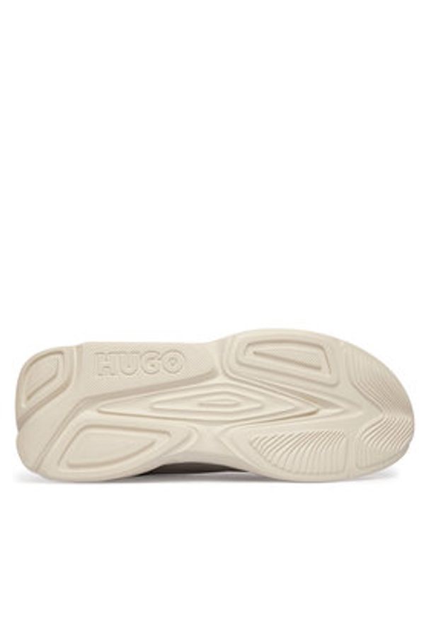 Hugo - HUGO Sneakersy 50563495 Beżowy. Kolor: beżowy. Materiał: materiał