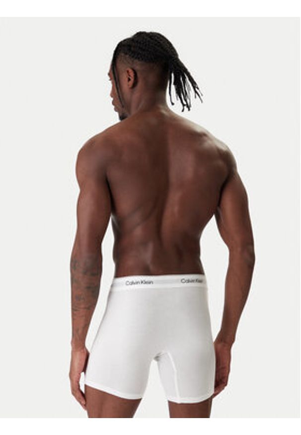 Calvin Klein Underwear Komplet bokserek LV00NB4394 Biały. Kolor: biały. Materiał: bawełna