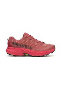 Buty do biegania męskie Merrell Agility Peak 5 Gtx. Kolor: czerwony. Materiał: materiał, syntetyk. Szerokość cholewki: normalna