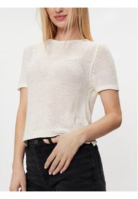 only - ONLY Sweter Sunny 15254282 Écru Regular Fit. Materiał: syntetyk #4