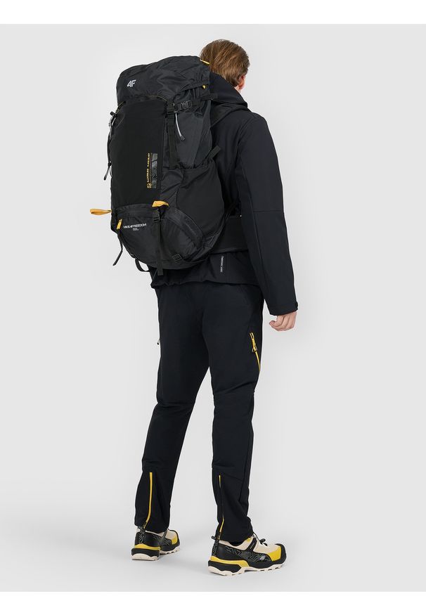 4f - 4F Plecak trekkingowy (65 L) - szary Uniwersalny. Kolor: szary. Materiał: materiał