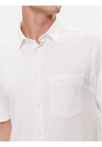 Calvin Klein Koszula K10K112708 Biały Regular Fit. Kolor: biały. Materiał: bawełna