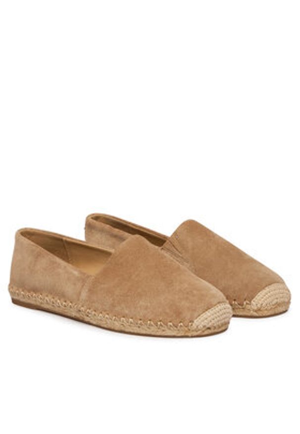 MICHAEL Michael Kors Espadryle Kenze 40R6KZFP1S Beżowy. Kolor: beżowy. Materiał: skóra, zamsz