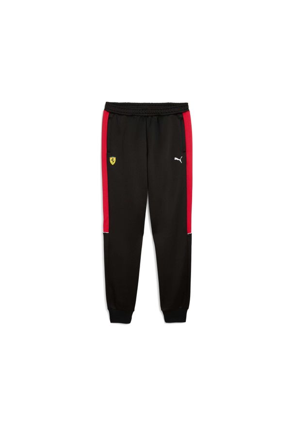Spodnie dresowe Puma Ferrari MT7. Kolor: czarny. Materiał: dresówka. Styl: sportowy
