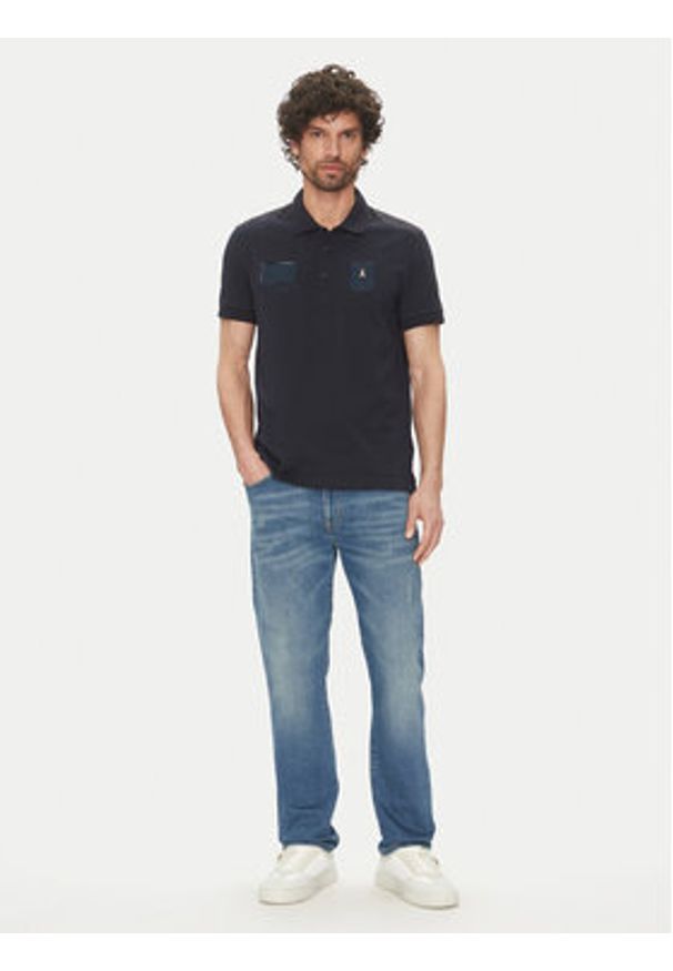 Aeronautica Militare Jeansy 251PJ205CT3528 Niebieski Regular Fit. Kolor: niebieski