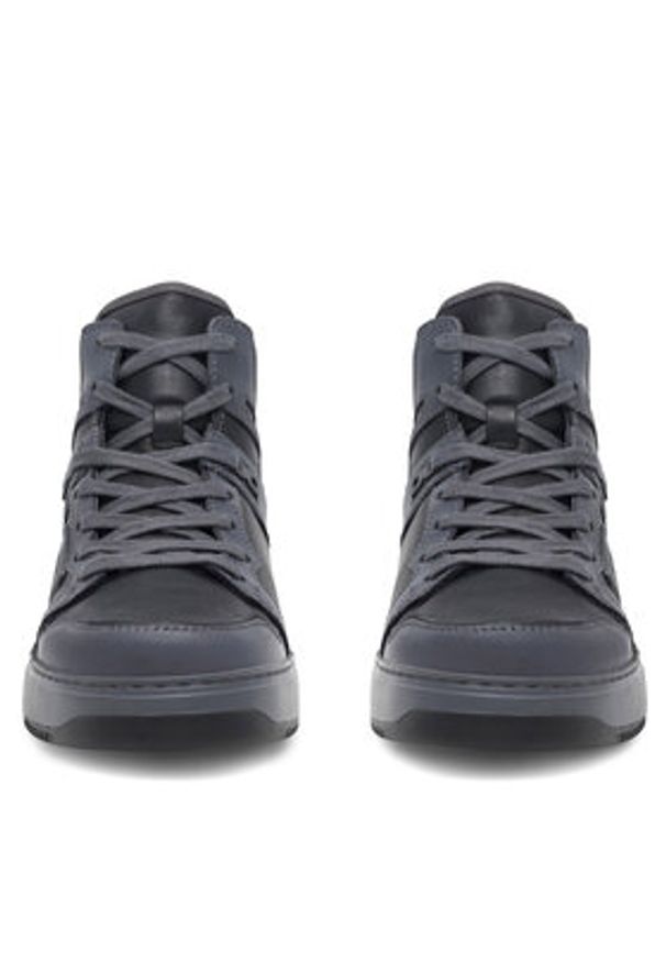 Badura Sneakersy BUXTON-22 MI08 Szary. Kolor: szary. Materiał: skóra