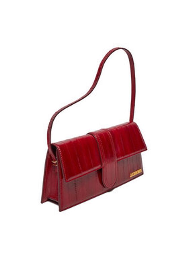 JACQUEMUS Torebka Le Bambino Long 221BA013-3169 Czerwony. Kolor: czerwony. Materiał: skórzane