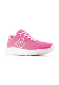 Buty do biegania New Balance Jr GP520PK8 różowe. Kolor: różowy. Materiał: guma, syntetyk, materiał. Szerokość cholewki: normalna. Sport: fitness #7