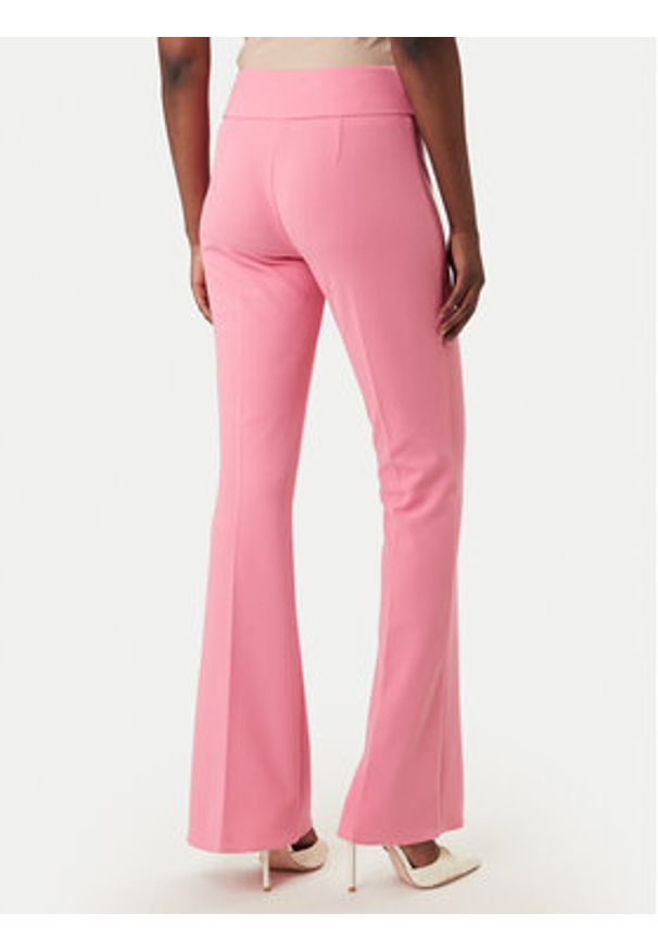 Rinascimento Spodnie materiałowe CFC0127875003 Różowy Straight Fit. Kolor: różowy. Materiał: syntetyk