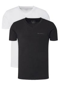 Karl Lagerfeld - KARL LAGERFELD Komplet 2 t-shirtów A3M47006 Kolorowy Slim Fit. Typ kołnierza: dekolt w karo. Materiał: bawełna. Wzór: kolorowy #5