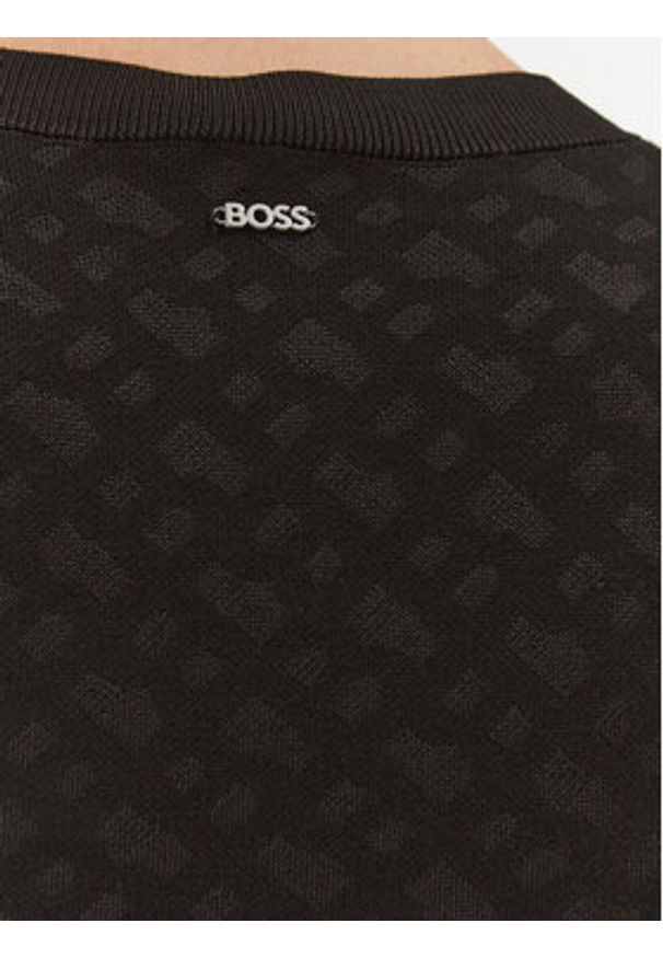 BOSS - Boss Sweter Furkina 50493923 Czarny Regular Fit. Kolor: czarny. Materiał: wiskoza