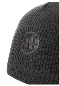 PITBULL - Czapka męska Pitbull Small Logo. Kolor: szary. Sezon: jesień #2