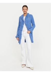 Marella Kardigan Regina 2423906024 Niebieski Regular Fit. Kolor: niebieski. Materiał: syntetyk #4