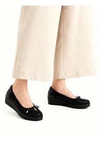 Go Soft Baleriny CEO-WI16-3243-02 Czarny. Kolor: czarny. Materiał: materiał #8