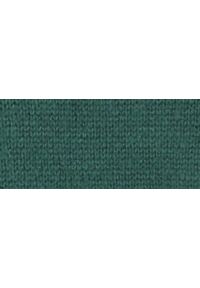 TOP SECRET - Sweter długi rękaw damski dopasowany. Typ kołnierza: dekolt w kształcie V. Kolor: zielony. Materiał: dzianina. Długość rękawa: długi rękaw. Długość: długie. Sezon: wiosna, zima, jesień #5