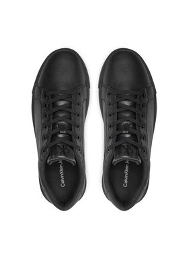 Calvin Klein Jeans Sneakersy Chunky Cupsole Low Ohb YM0YM01159 Czarny. Kolor: czarny. Materiał: skóra