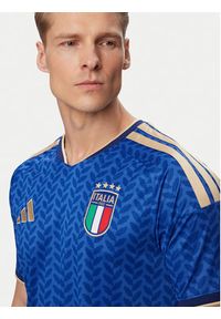 Adidas - adidas Koszulka techniczna Italy 26 Home Replica JL6937 Niebieski Slim Fit. Kolor: niebieski. Materiał: syntetyk #3