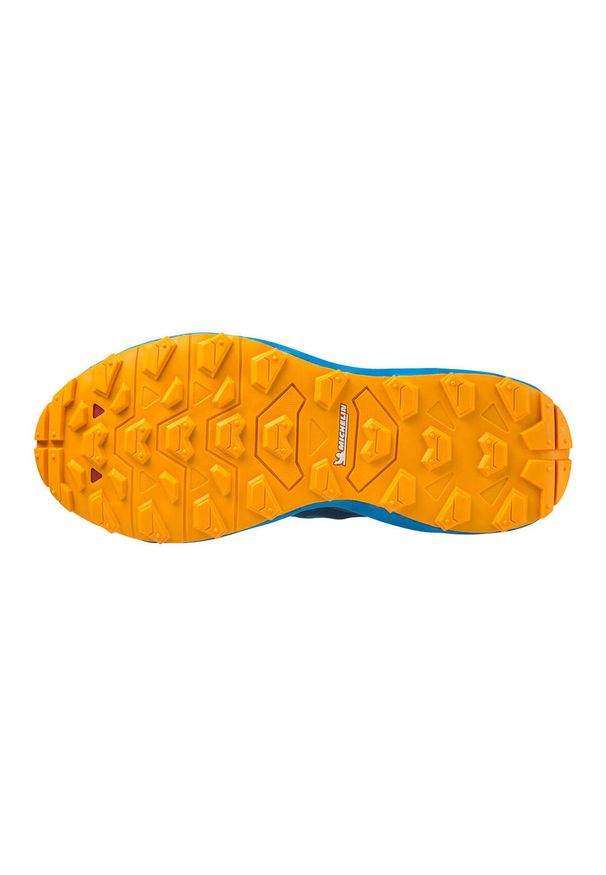 Buty do biegania męskie Mizuno Wave Daichi 7. Zapięcie: sznurówki. Kolor: niebieski. Materiał: guma, materiał, syntetyk, tkanina. Szerokość cholewki: normalna. Model: Mizuno Wave