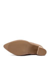 DeeZee Botki HX18052A-61 Beżowy. Kolor: beżowy. Materiał: materiał