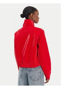 Adidas - adidas Bluza adicolor Holiday JY2616 Czerwony Regular Fit. Kolor: czerwony. Materiał: wiskoza #5