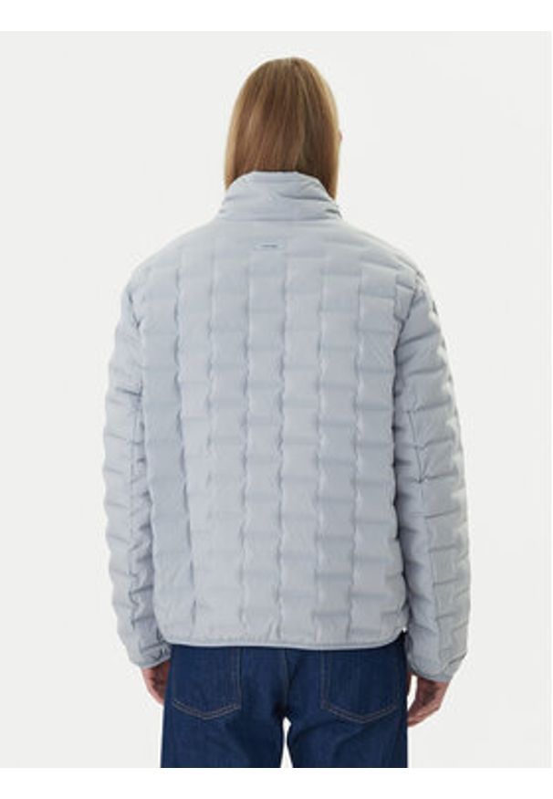 Calvin Klein Kurtka puchowa LV04LD520G Szary Regular Fit. Kolor: szary. Materiał: syntetyk