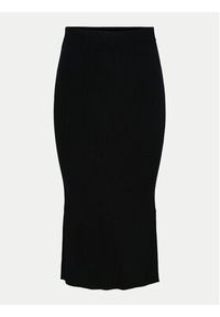 Pieces Spódnica ołówkowa Crista 17144497 Czarny Regular Fit. Kolor: czarny. Materiał: wiskoza, syntetyk #6