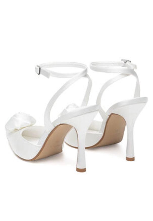 Jenny - JENNY Szpilki SS2841 Biały. Kolor: biały. Materiał: materiał. Obcas: na szpilce